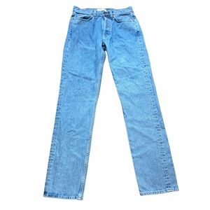 Vintage Gap Blue Jeans Boy Fit Denim Size 6 Long Light Wash